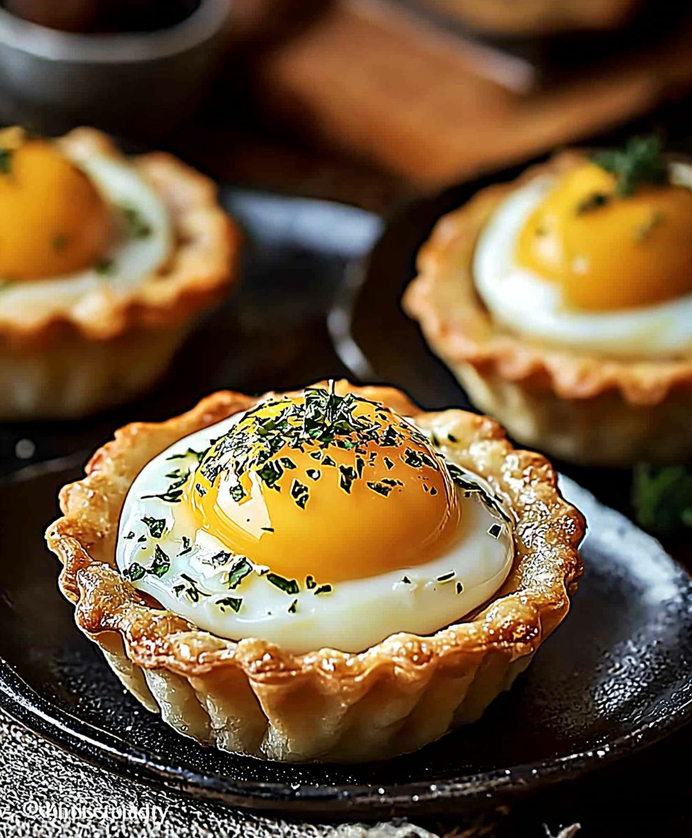 Spiegeleier Tartelettes süß