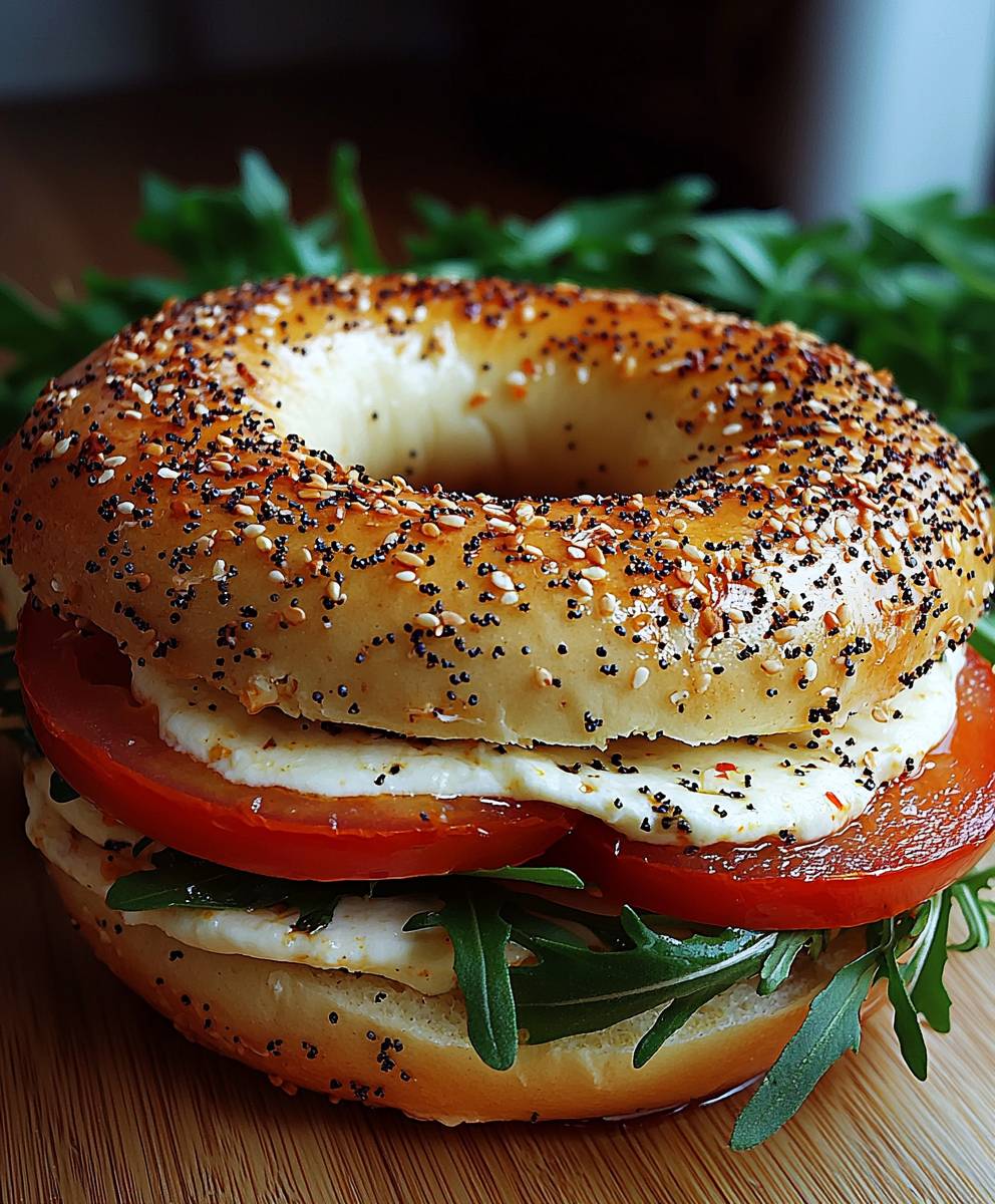 Tomate Mozzarella Bagel