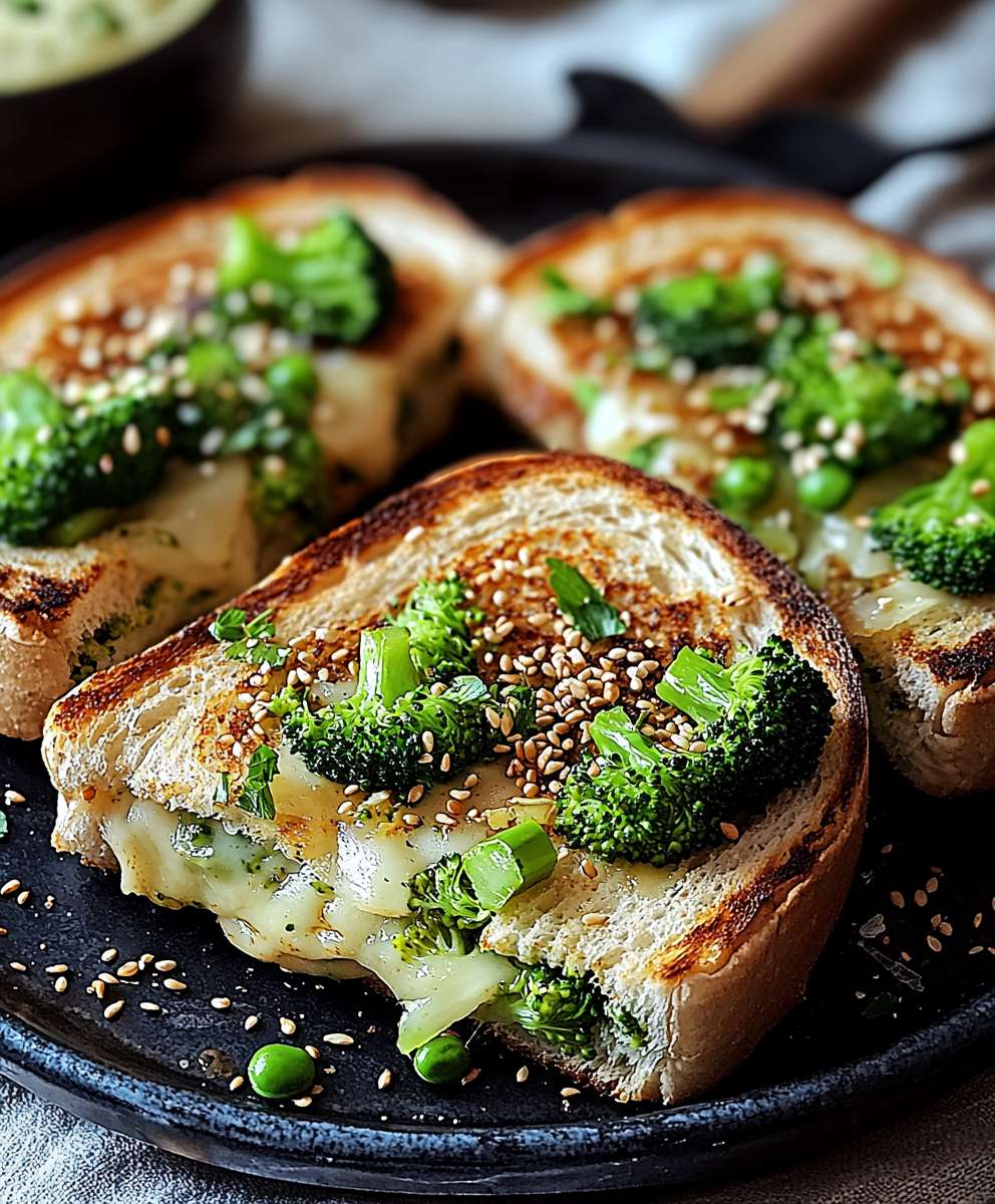 Brokkoli Toasties selber machen