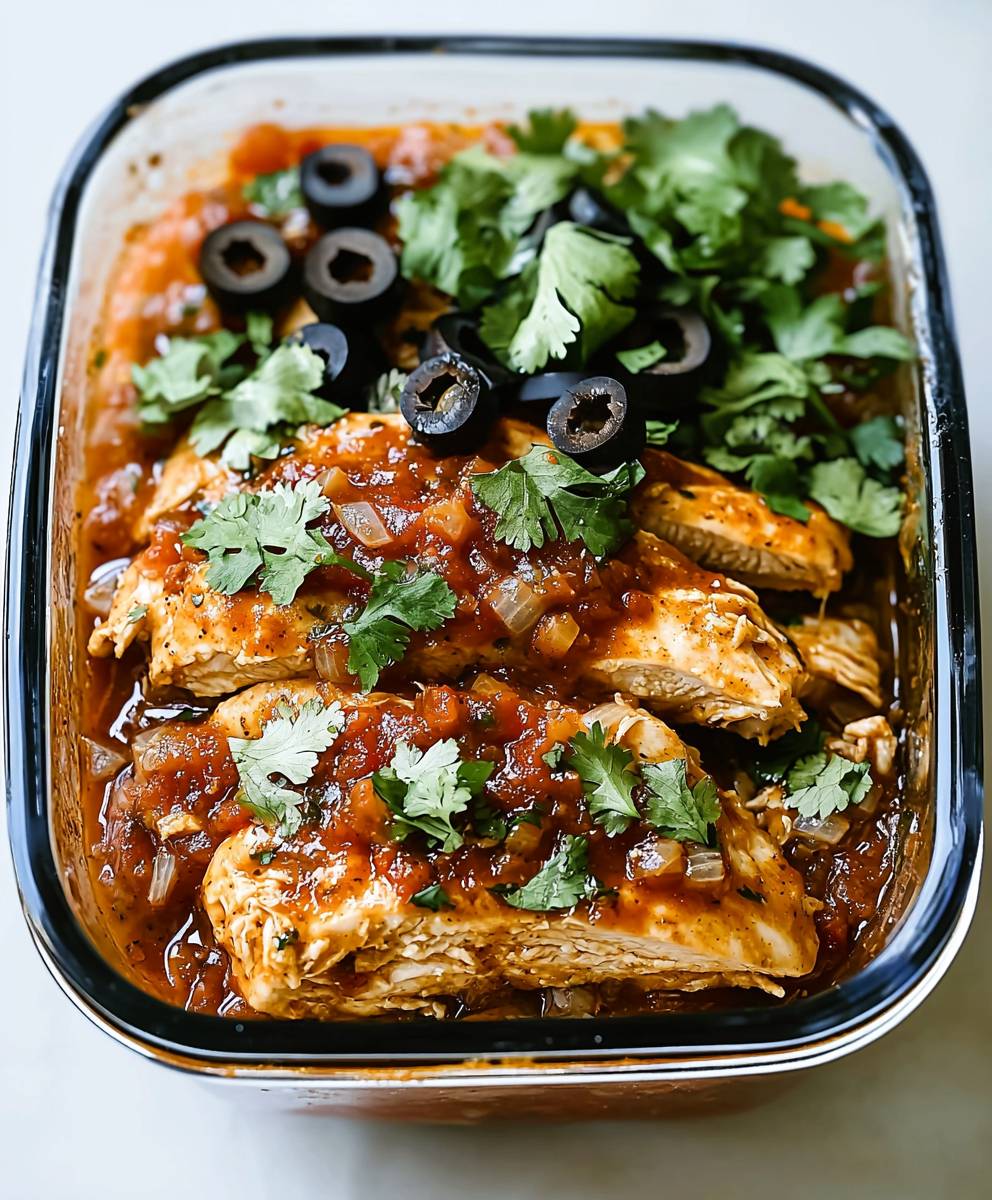 Salsa Huhn Schnellkochtopf
