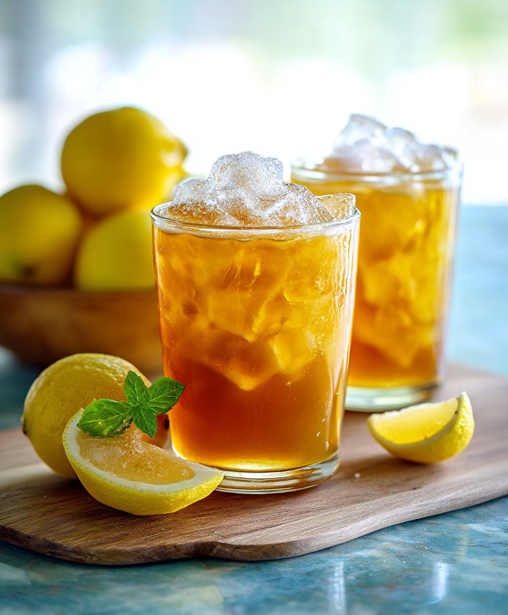 Brauner Zucker Limonade