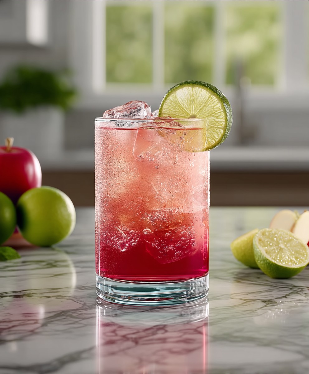 Apfel Cocktail selber machen