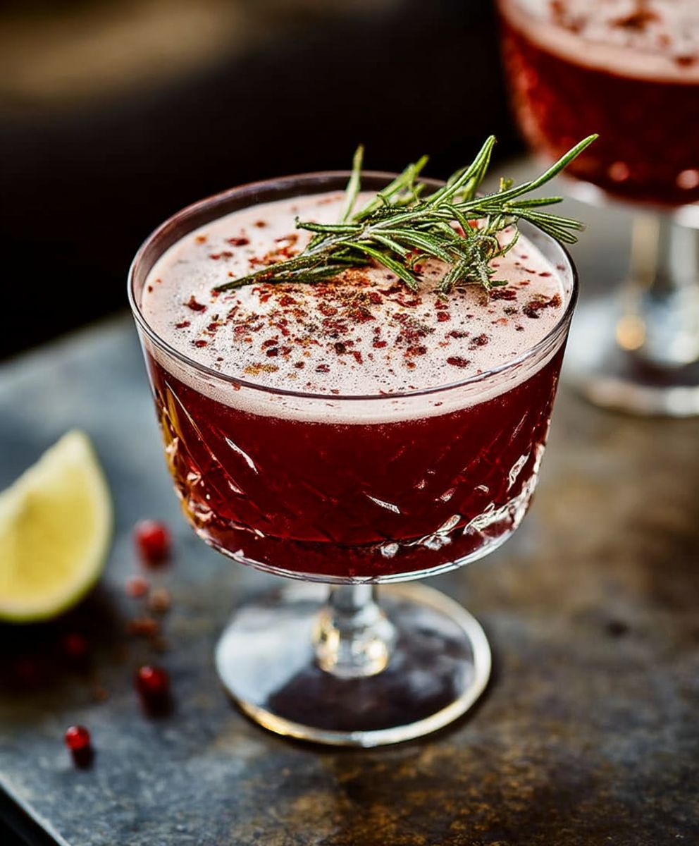 Wermut Cassis Cocktail