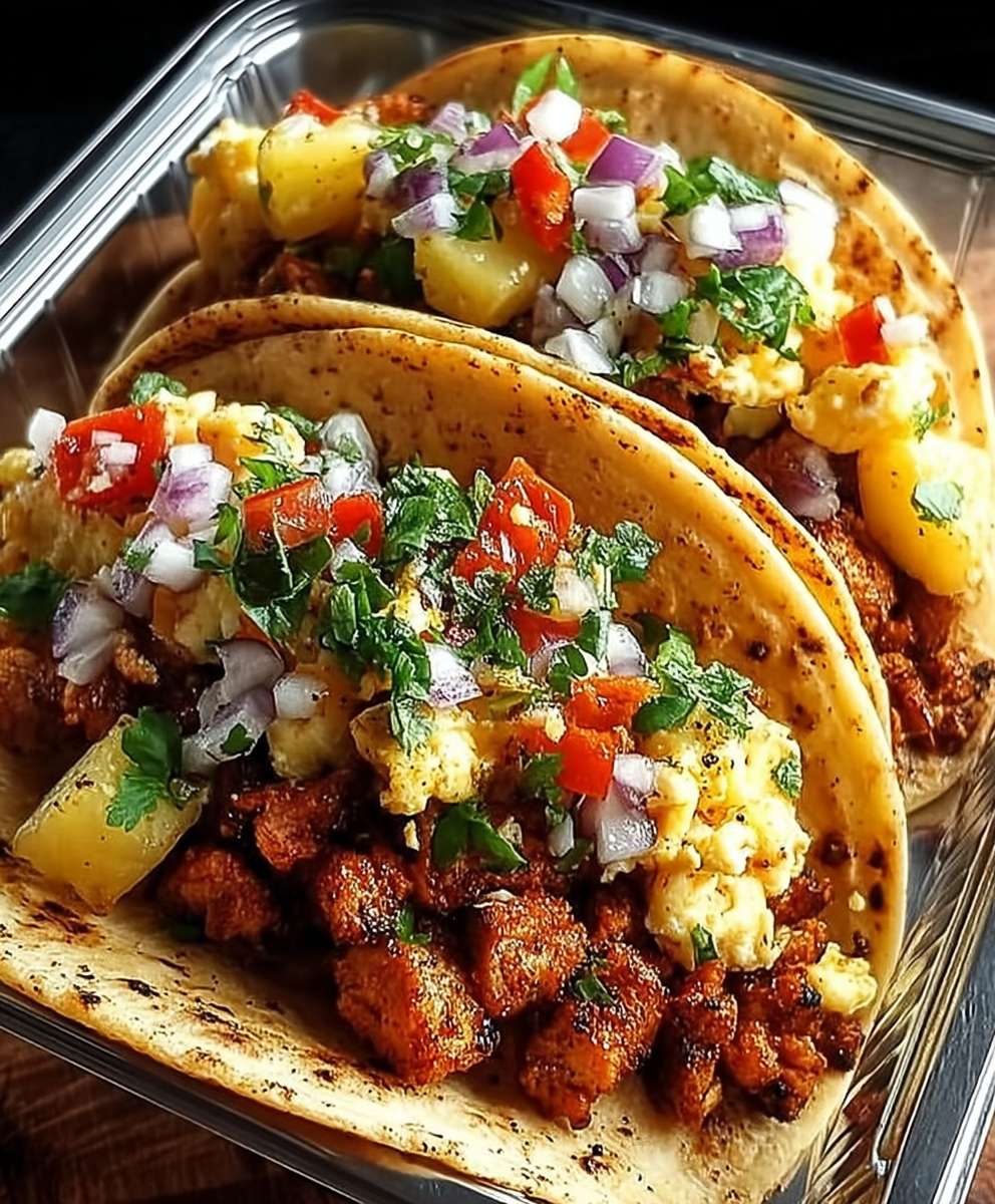 Rührei Tacos Frühstück