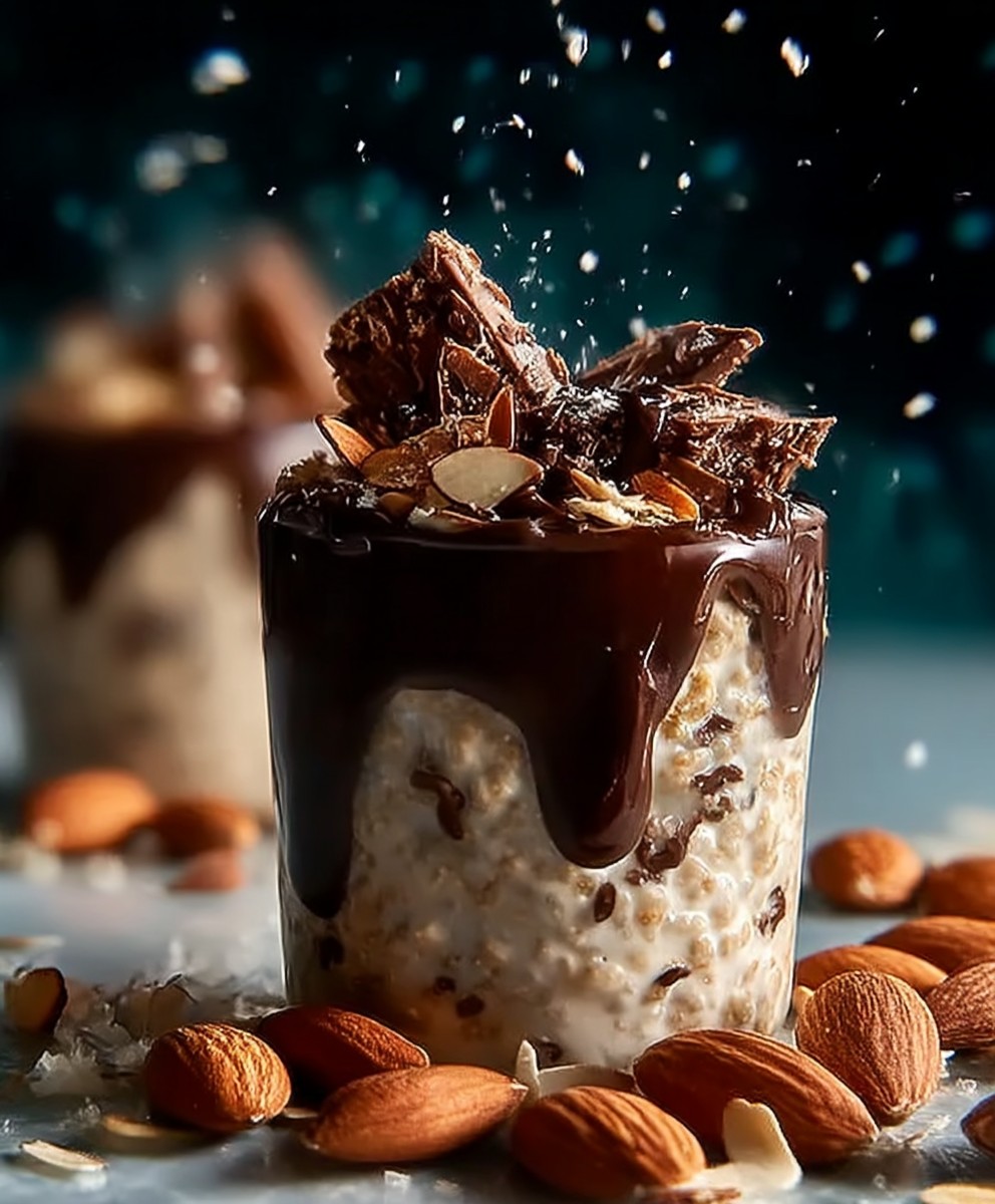 Almond Joy Haferflocken