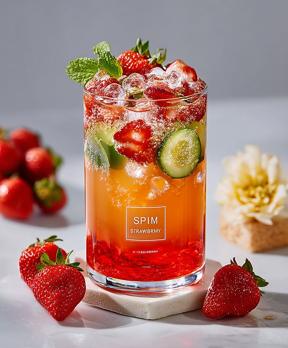 Erdbeer Sipper Frühling