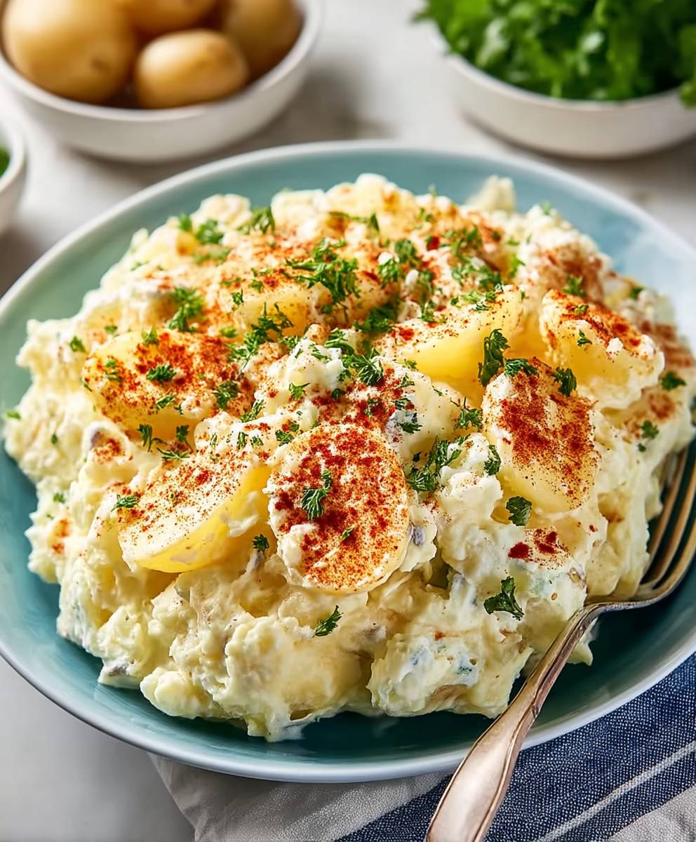 Südstaaten Kartoffelsalat einfach zubereiten