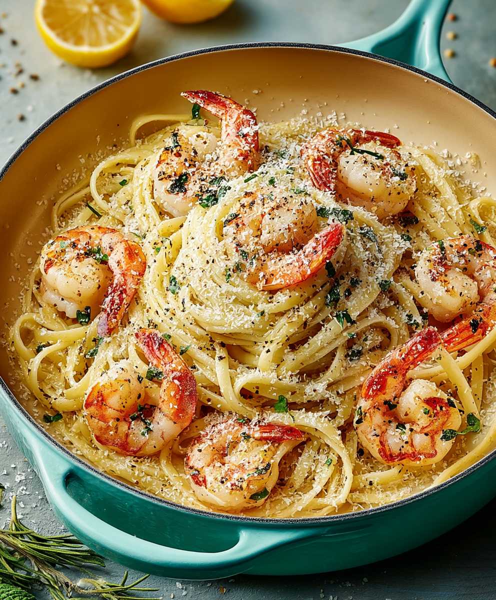 Shrimp Scampi Pasta