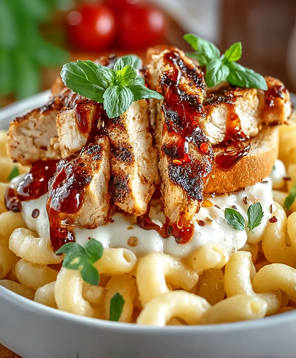 Honig Pfeffer Hühnchen Panini
