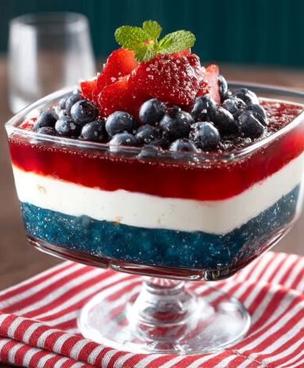 Rot Weiß Blauer Salat