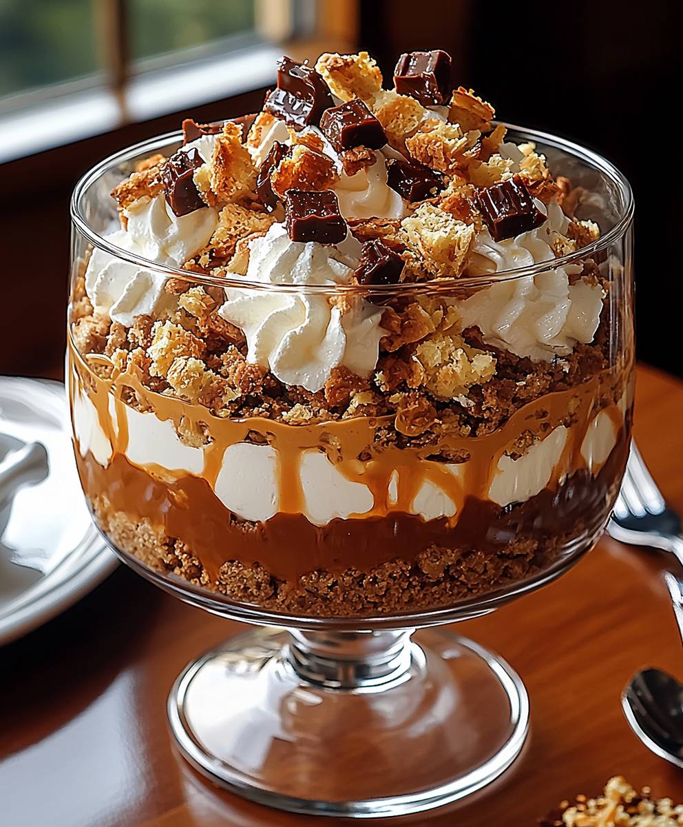 Kürbis Toffee Trifle