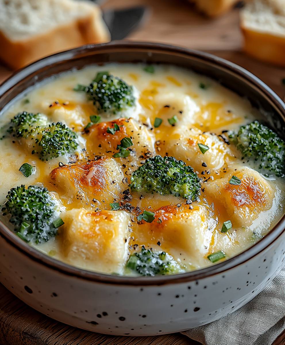 Brokkoli Käse Suppe einfach