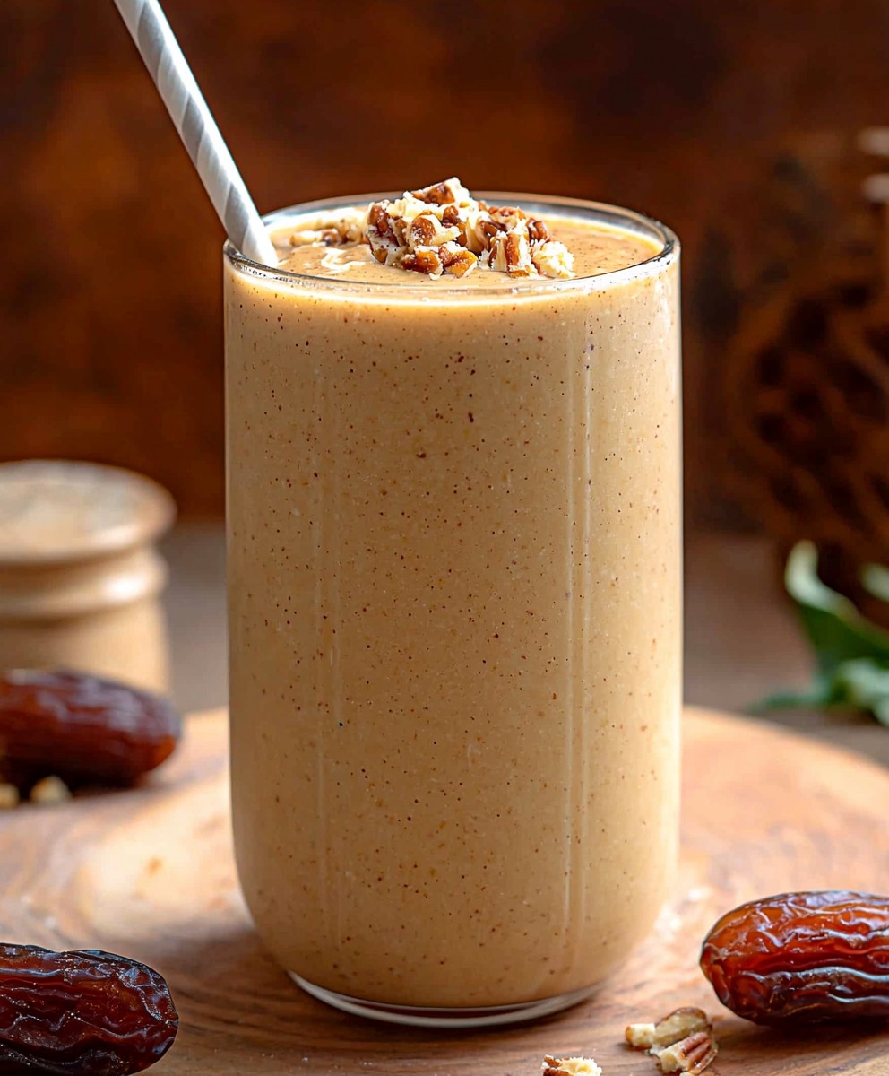 Dattel Zimtschnecken Smoothie Schwangerschaft