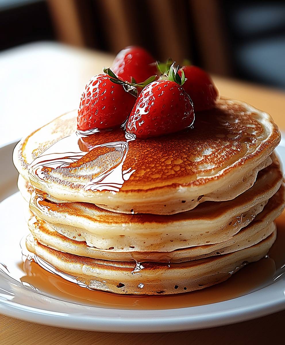 Einfache Pancakes backen