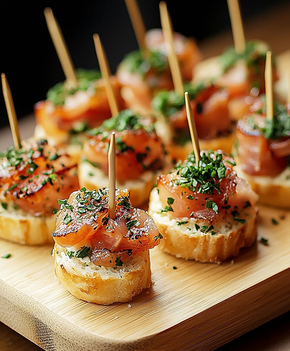 Zahnstocher Canapes Ideen