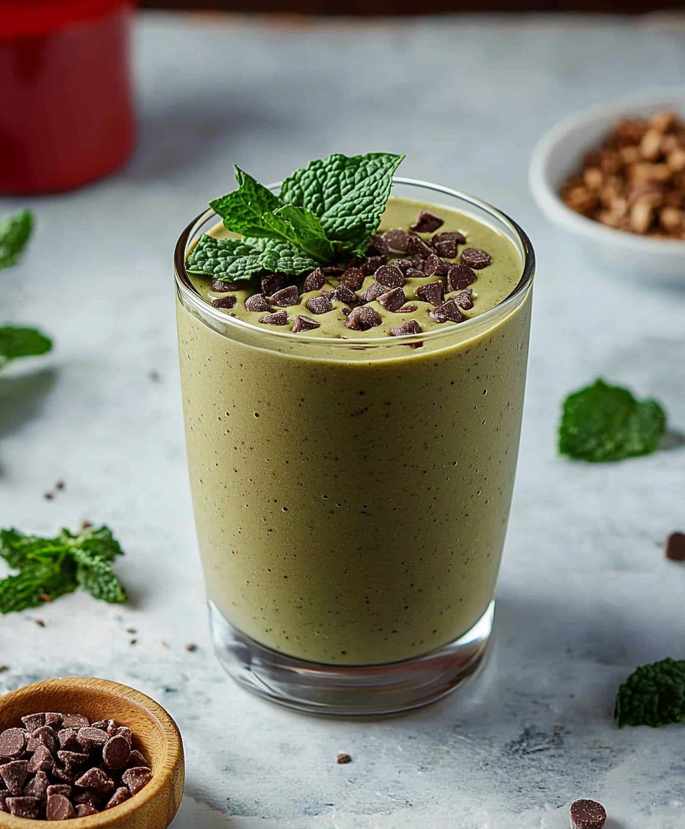 Minzsplitter Smoothie selber machen