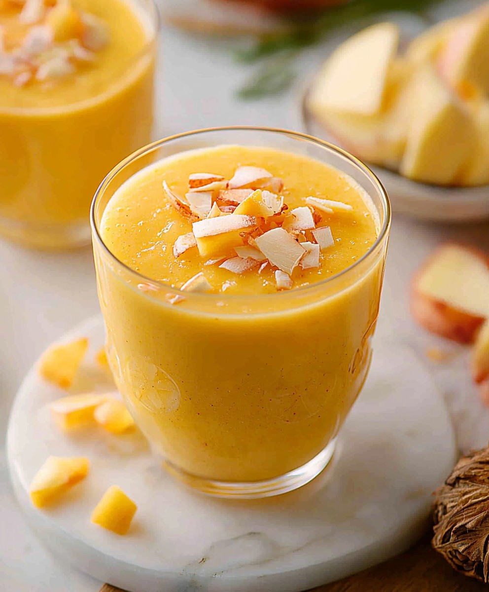 Tropischer Smoothie Sonnenaufgang