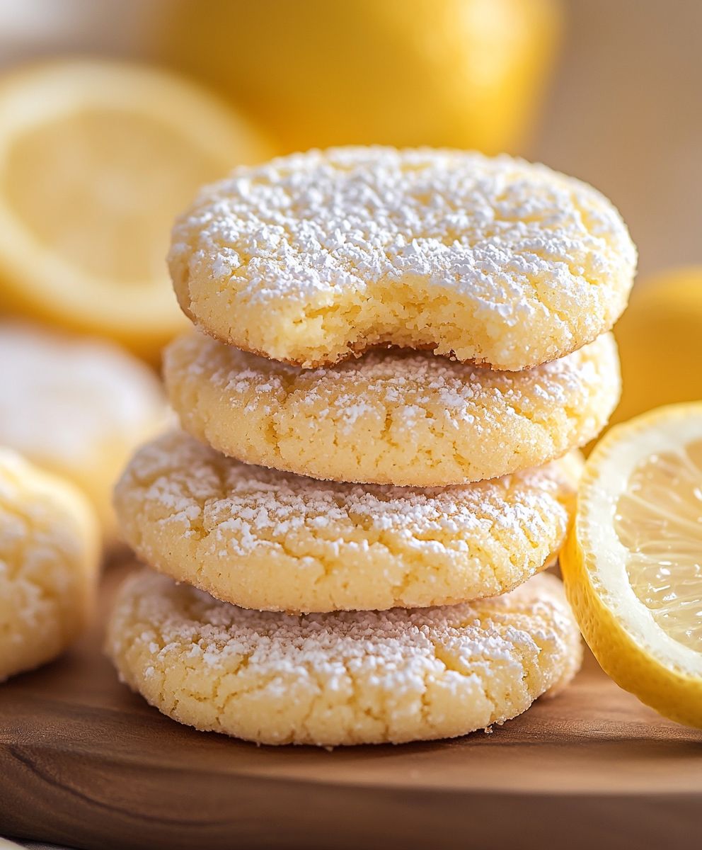 Zitronen Plätzchen backen