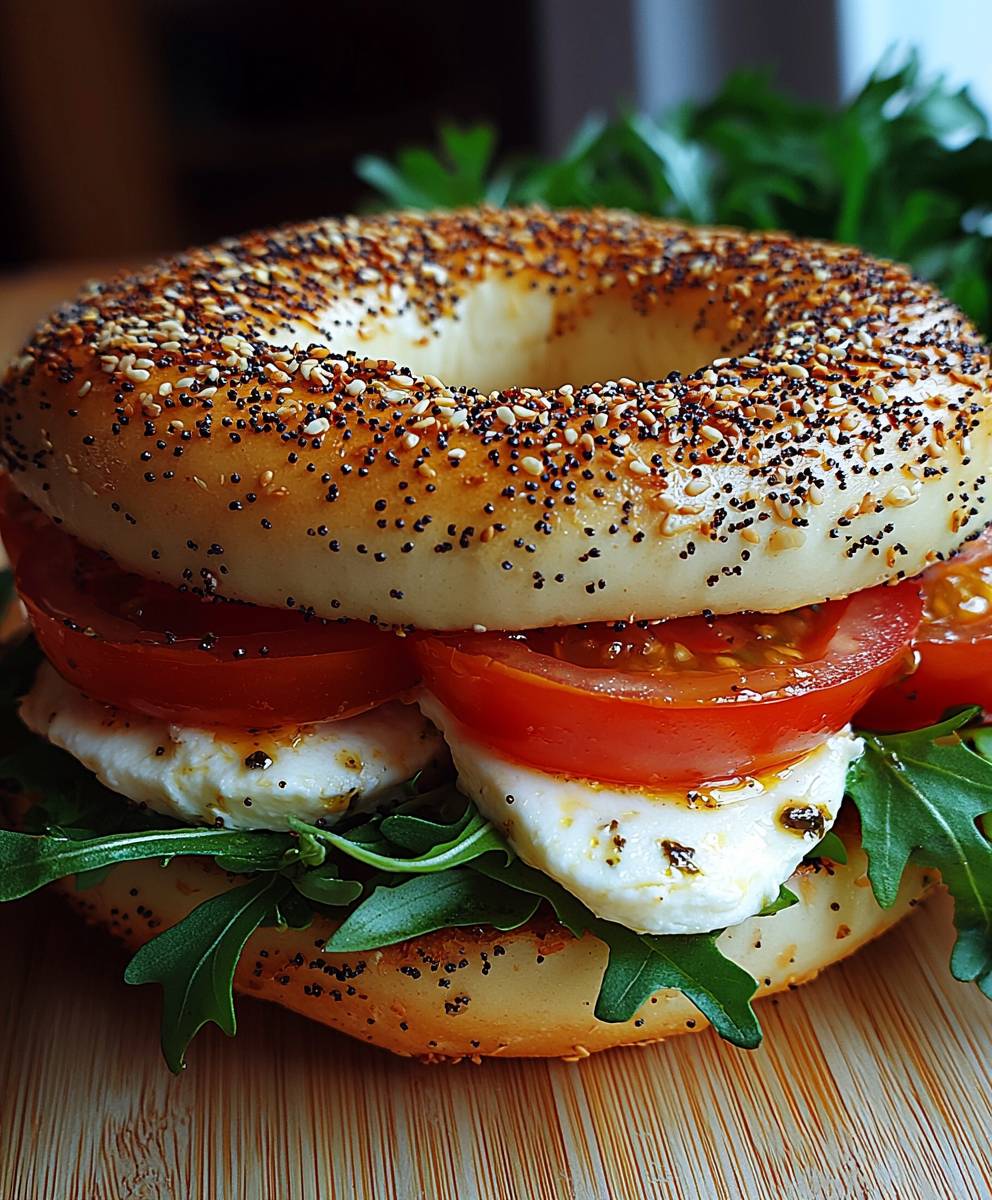 Tomate Mozzarella Bagel