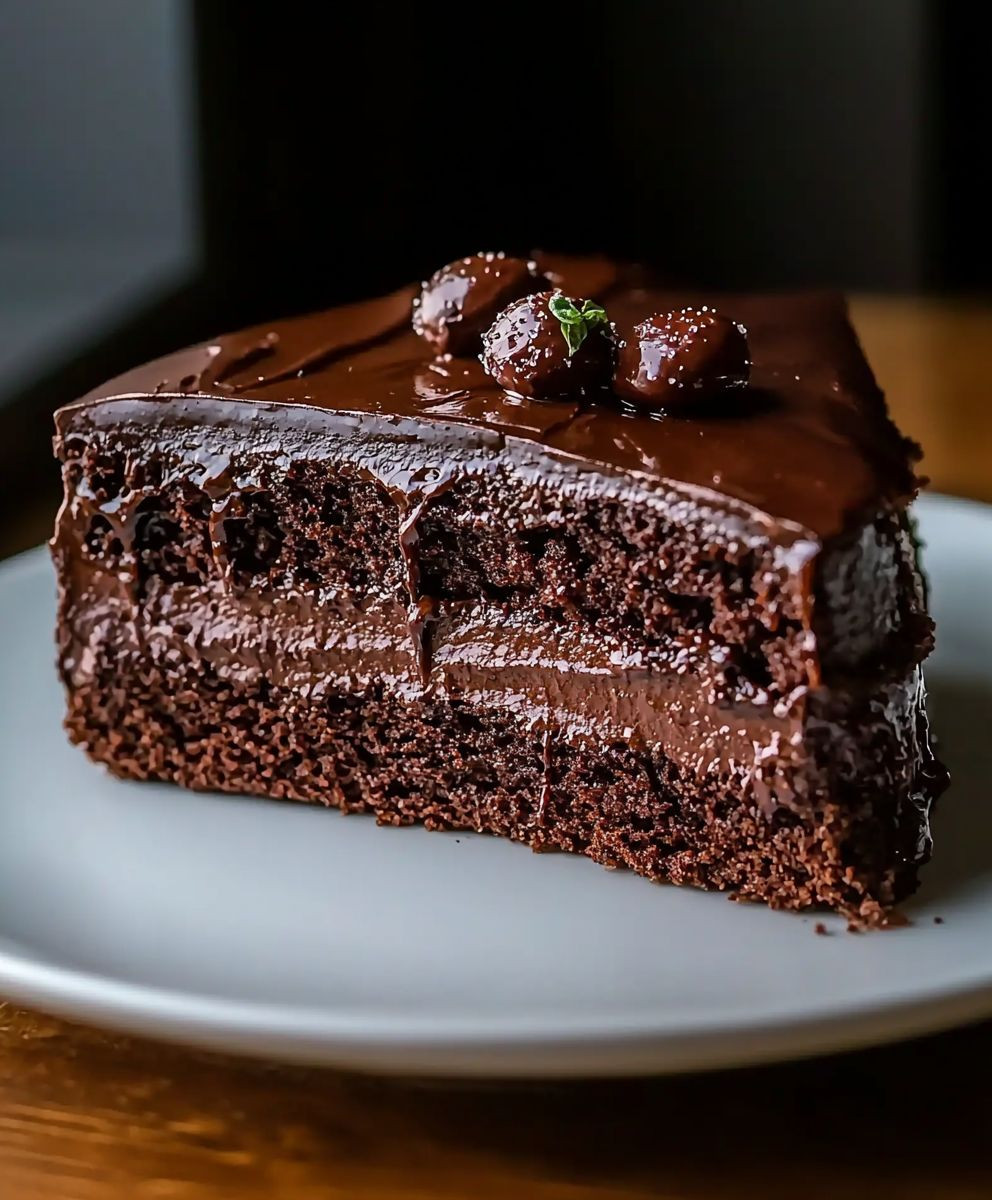 Schokoladenkuchen dekadent einfach backen