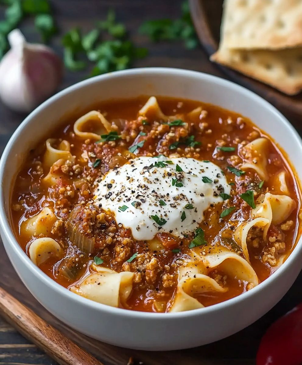 Lasagne Suppe einfach