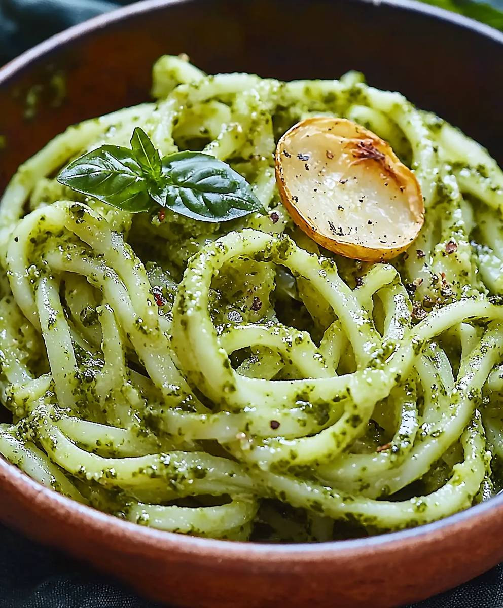Pesto Zoodles selber machen