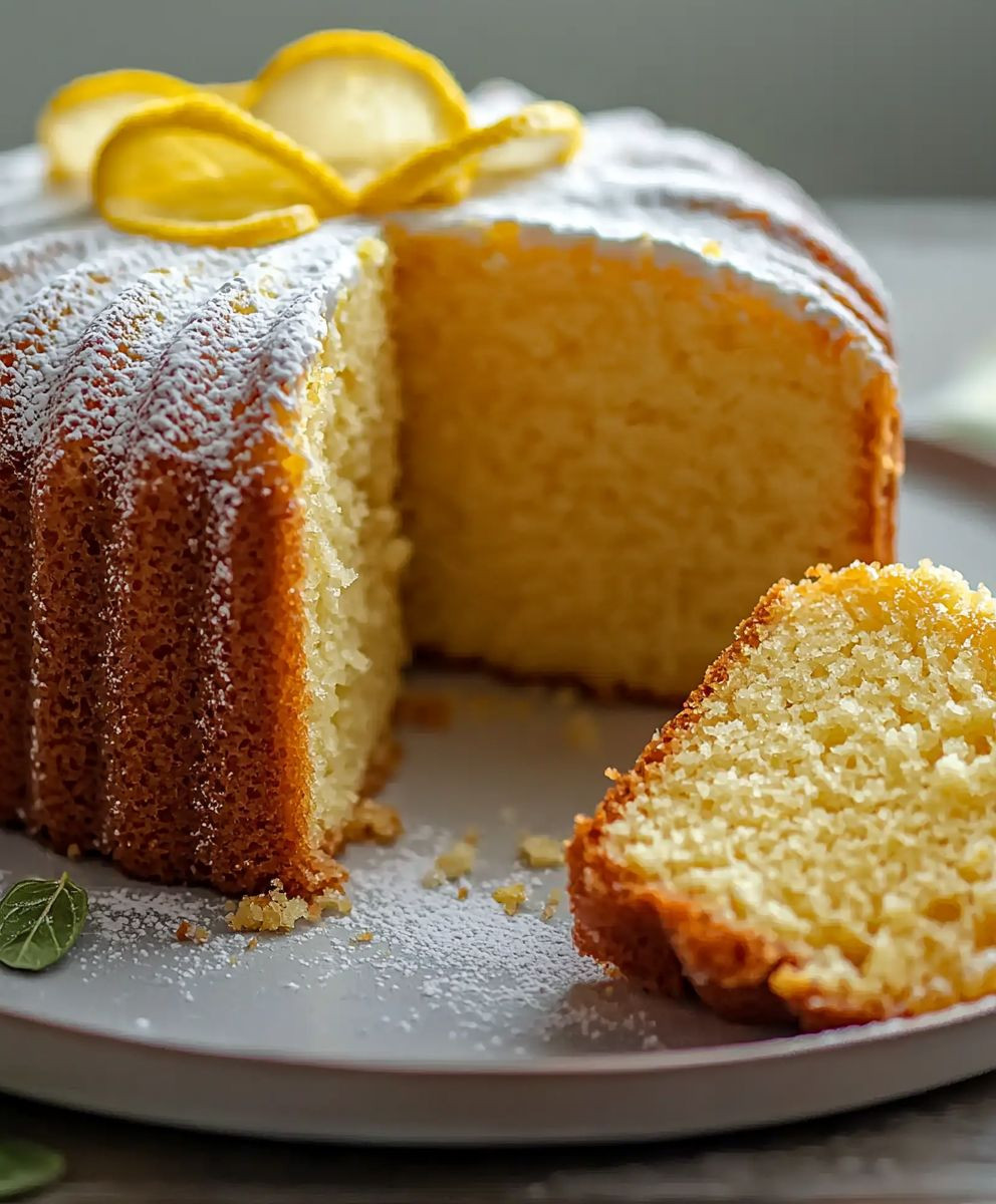 Zitronenkuchen backen