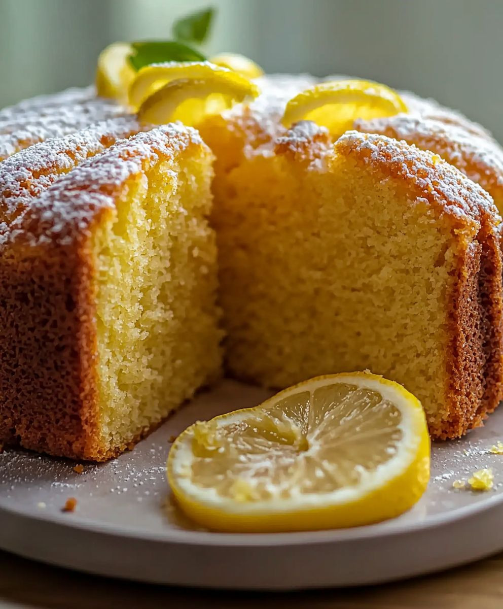 Zitronenkuchen backen