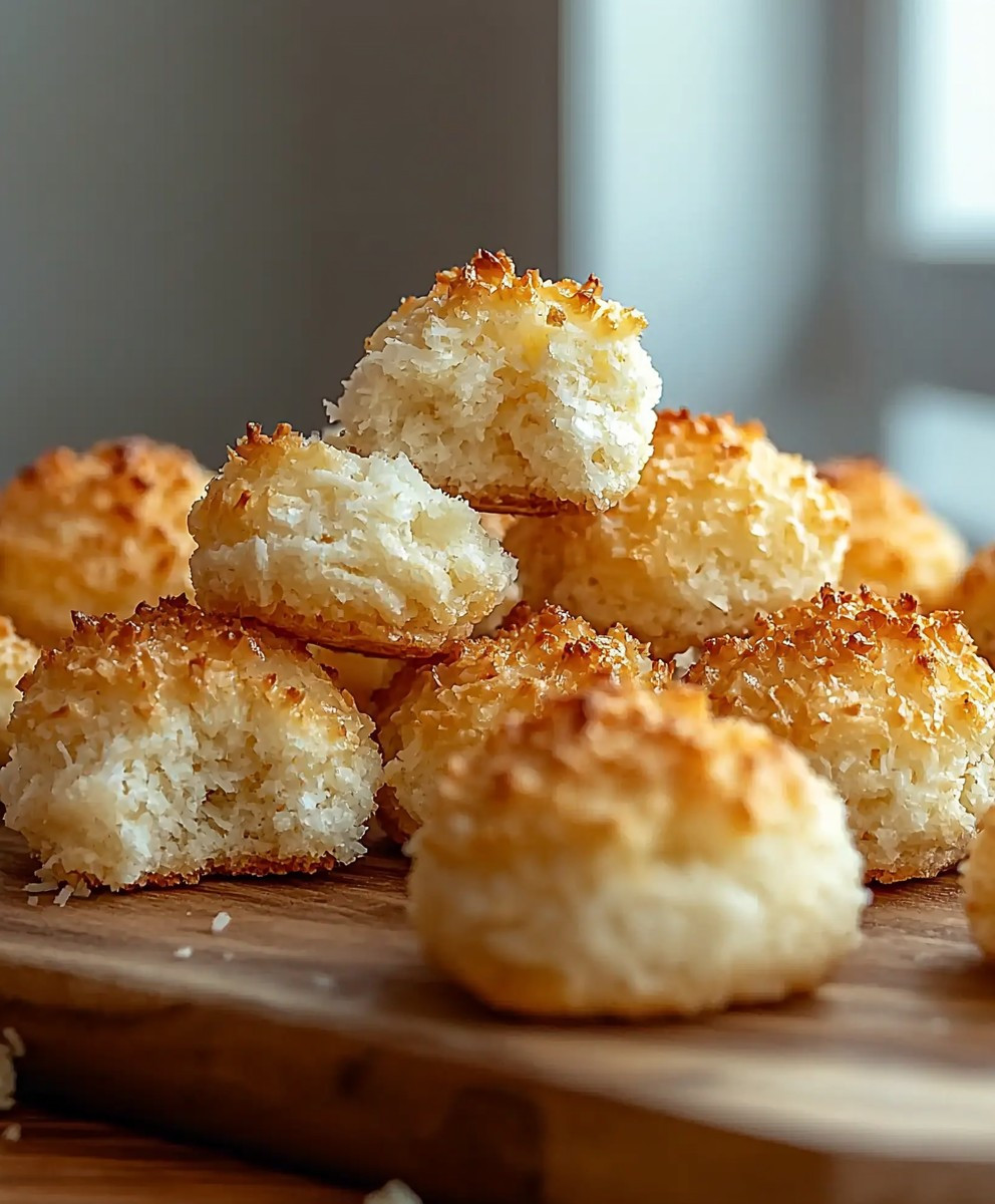 Kokosmakronen backen
