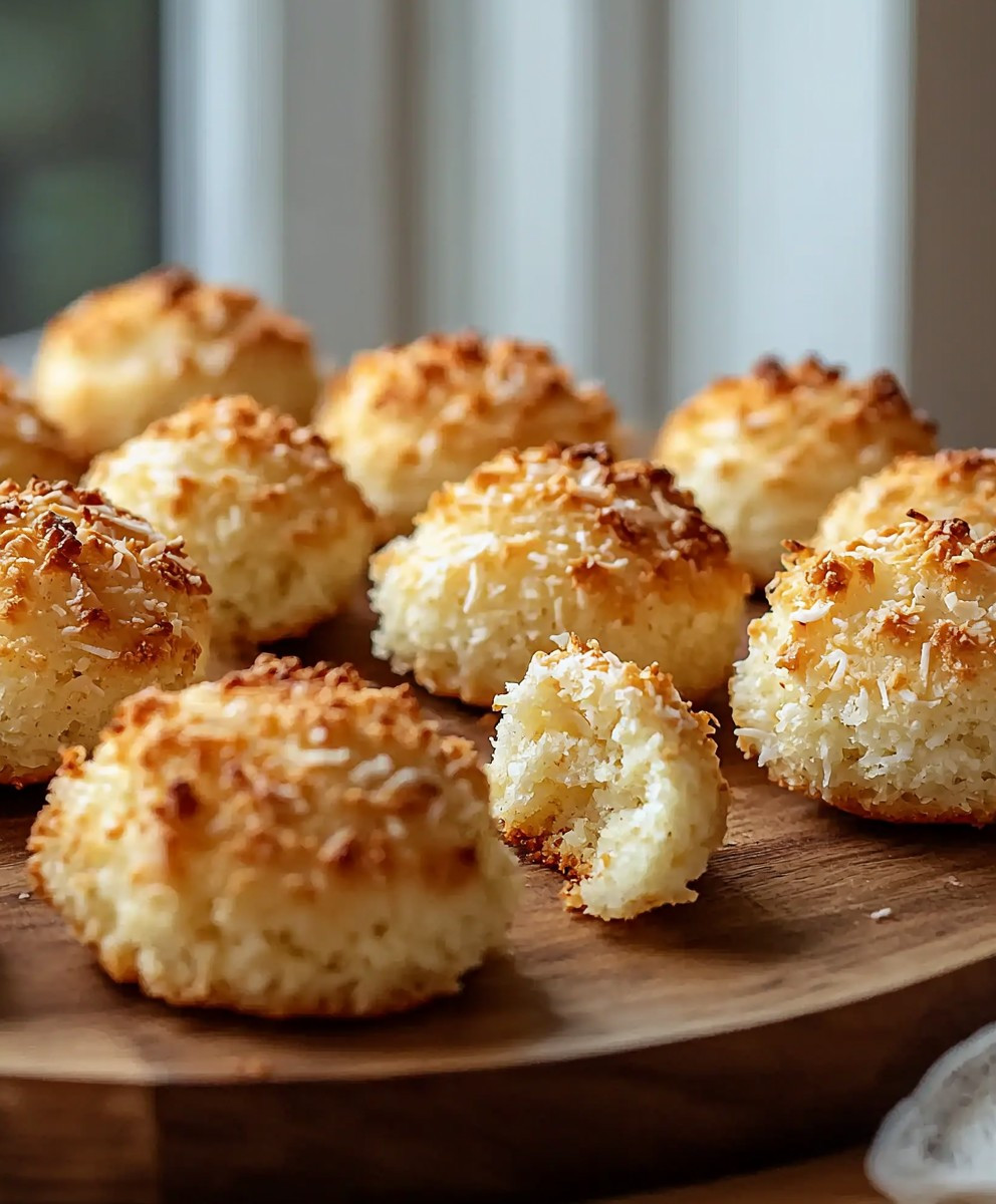 Kokosmakronen backen