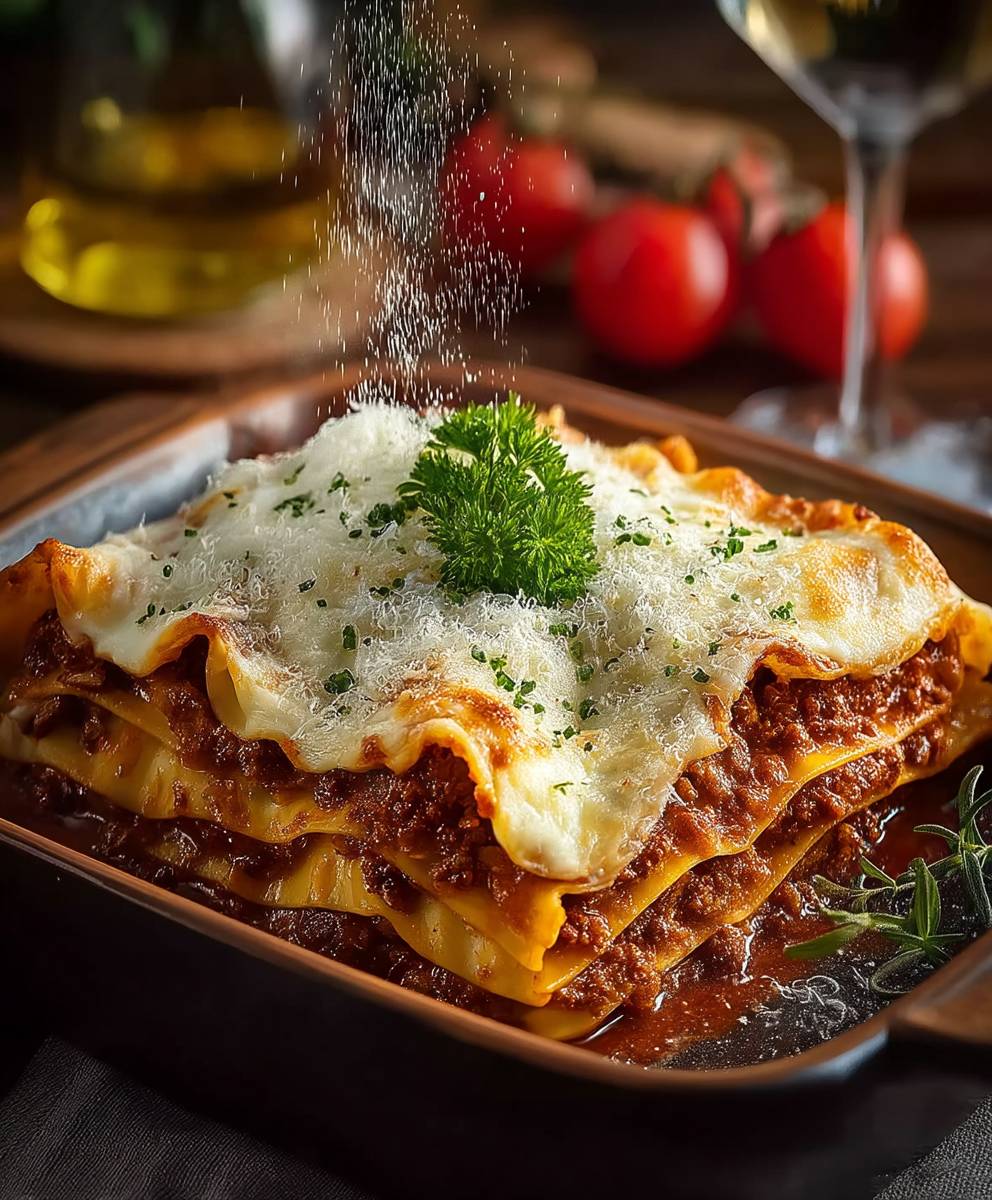 Lasagne Bolognese selber machen