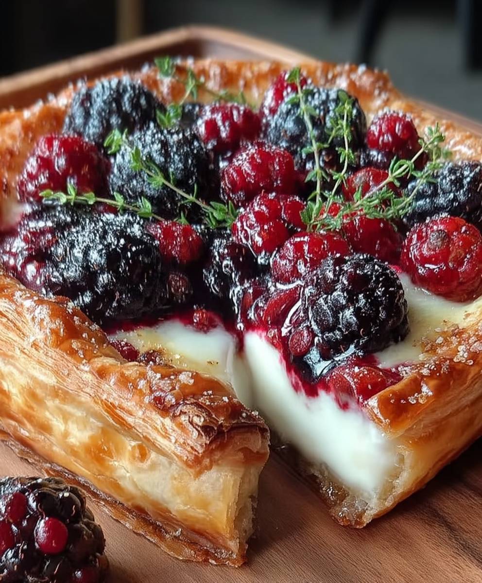 Brombeer Käse Dänisch
