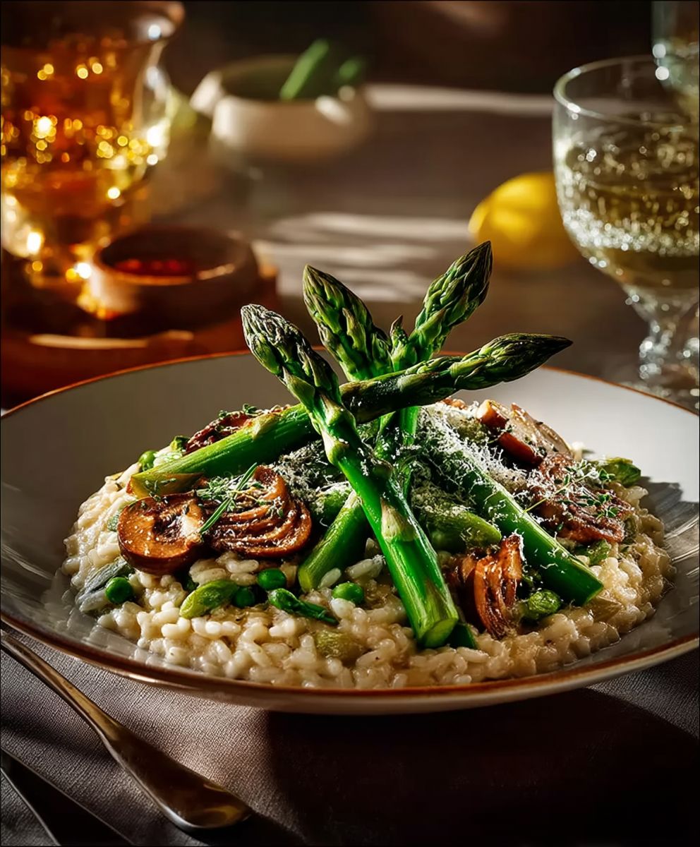 Spargelrisotto selber machen