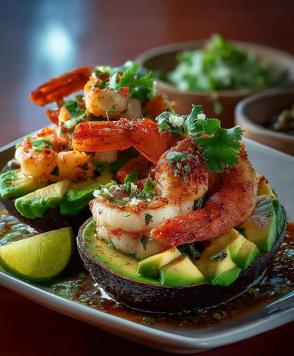 Avocado Garnelen Traum