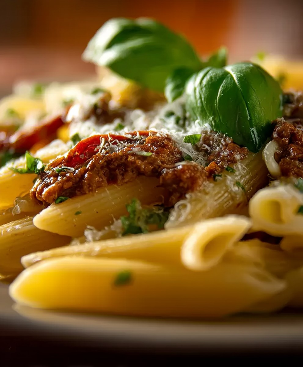 Penne Bolognese Soße