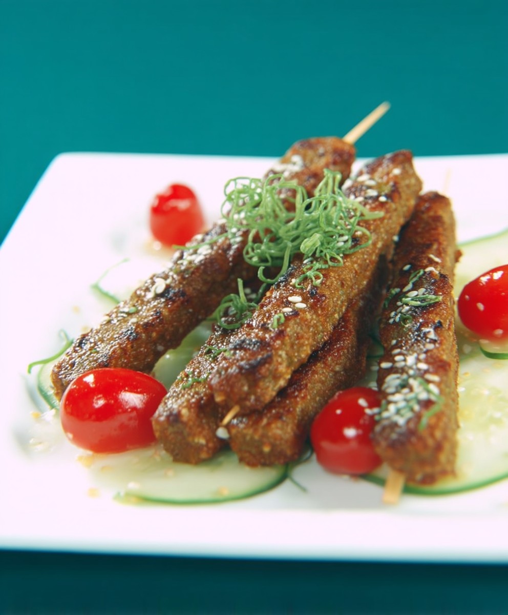 Bulgur Lammspieße grillen