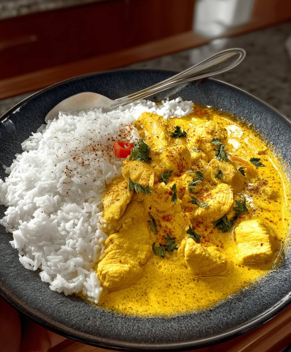 Hähnchen Curry mit Gemüse
