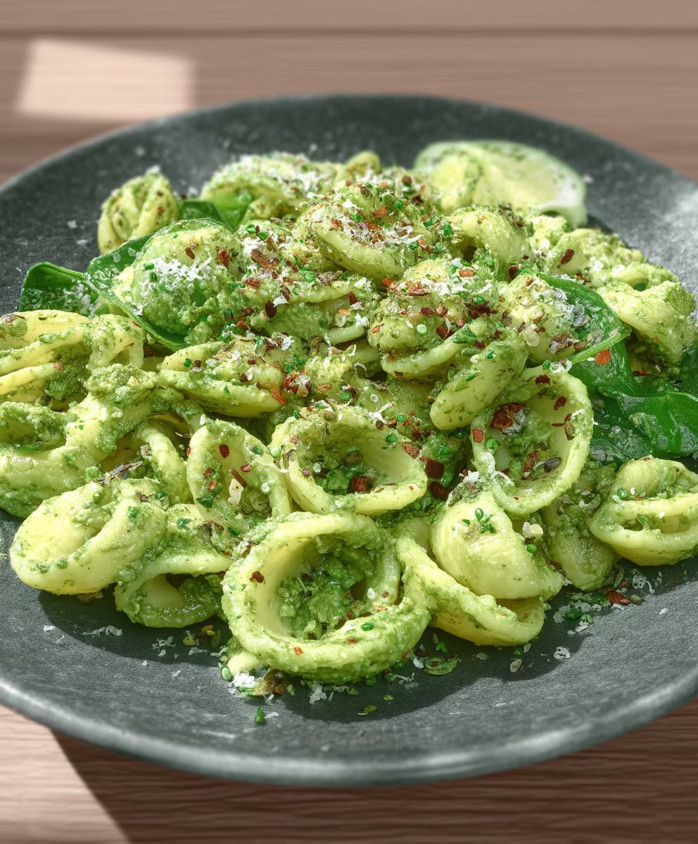 Avocado Spinat Pasta cremig