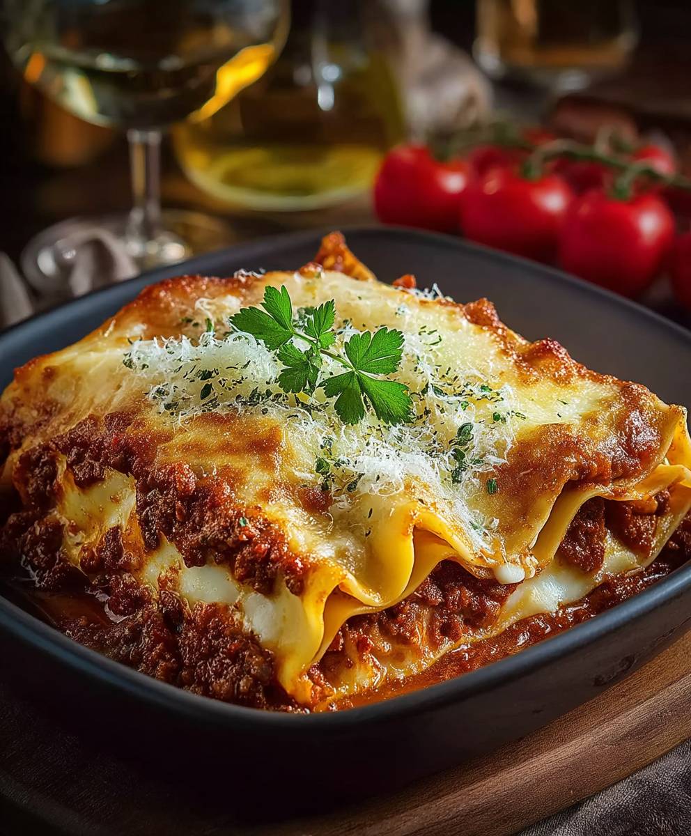 Lasagne Bolognese selber machen