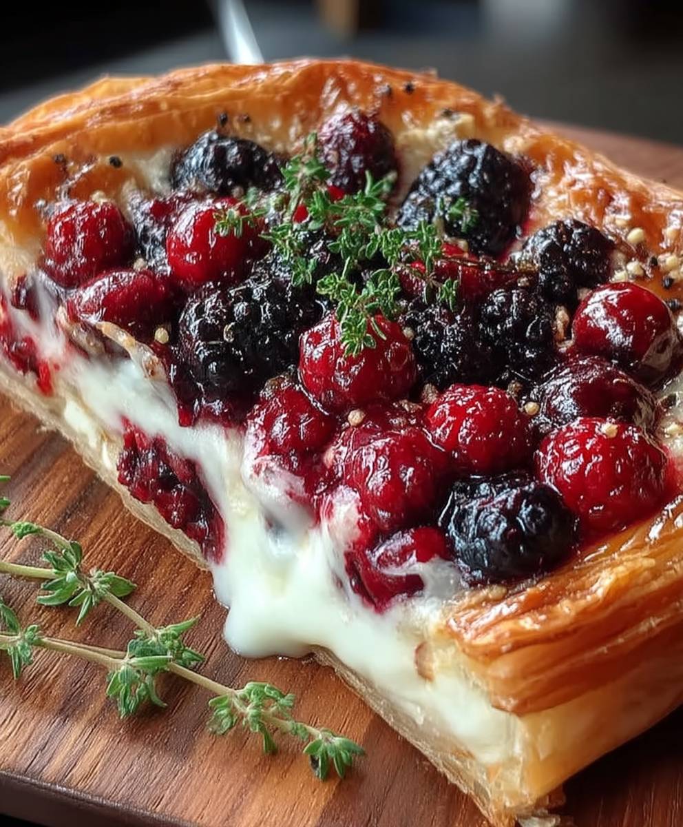 Brombeer Käse Dänisch