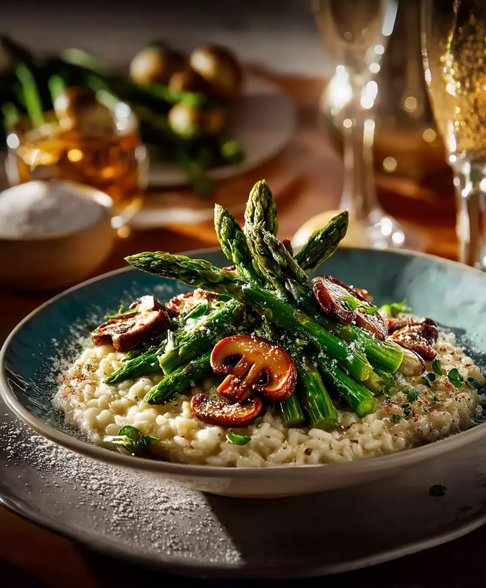 Spargelrisotto selber machen