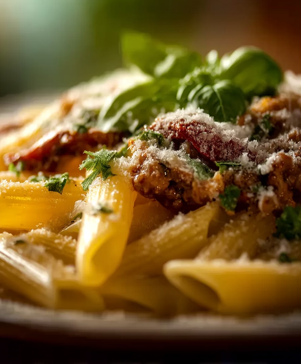 Penne Bolognese Soße