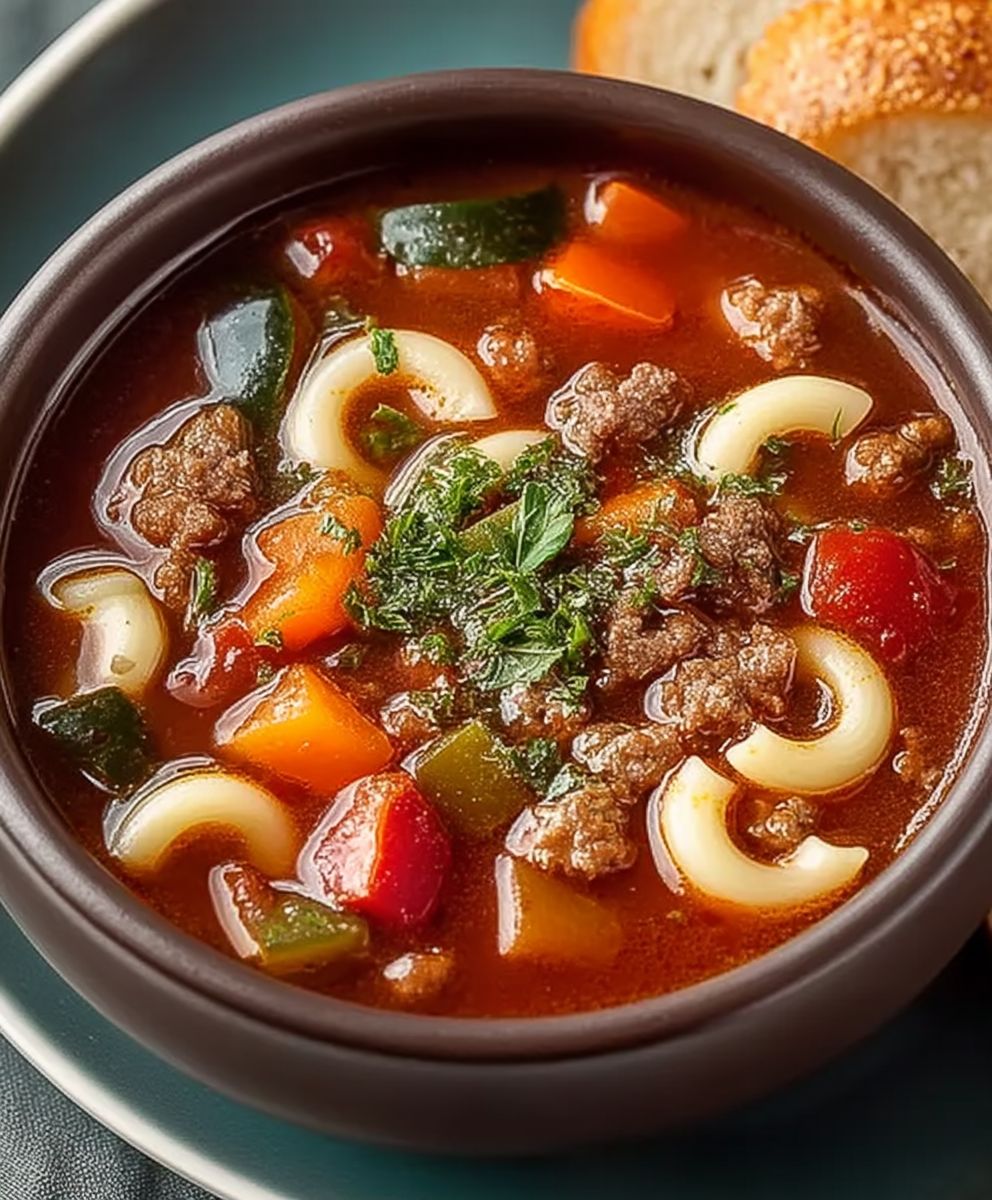 Italienische Hamburger Suppe
