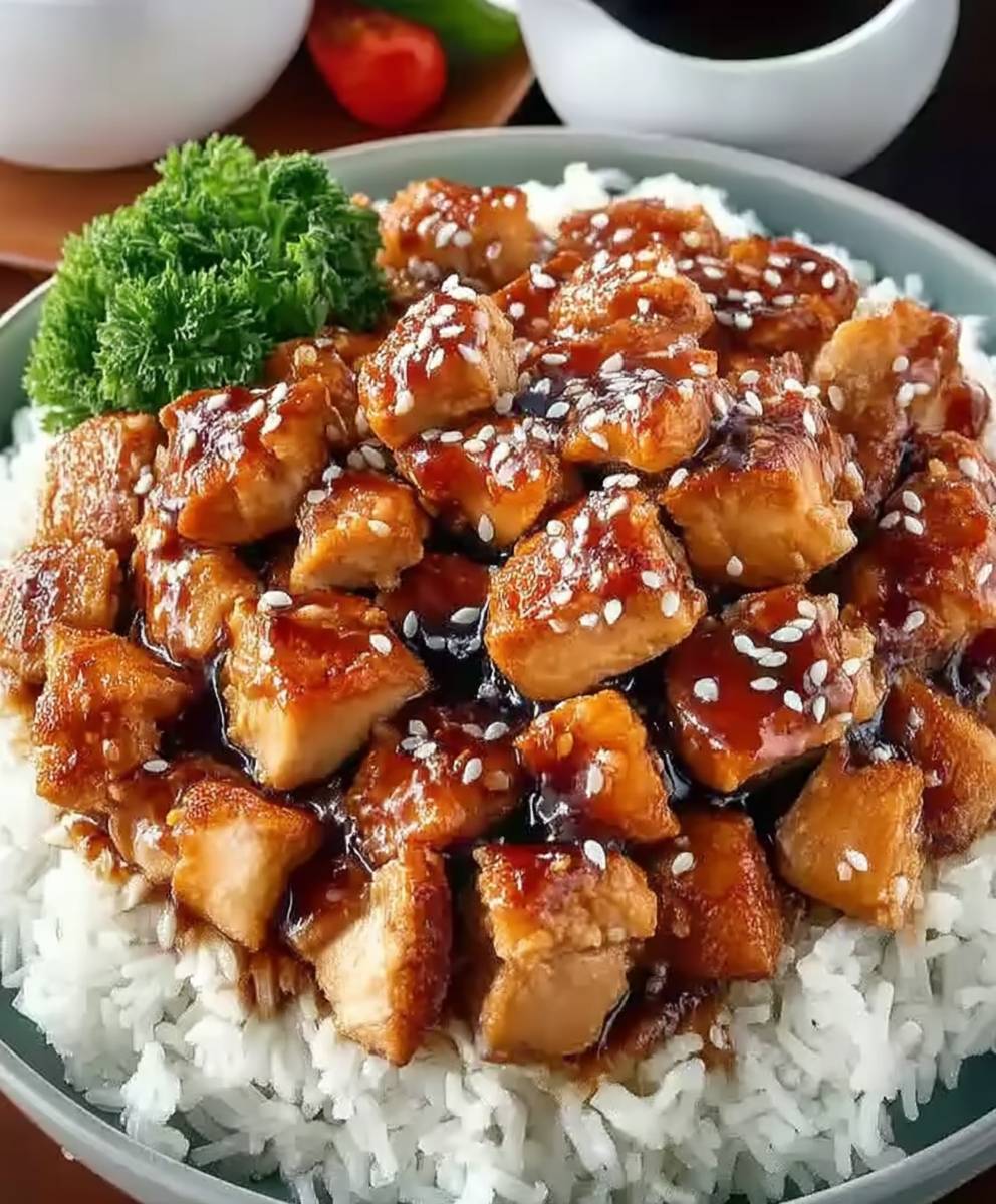 Teriyaki Hähnchen zubereiten