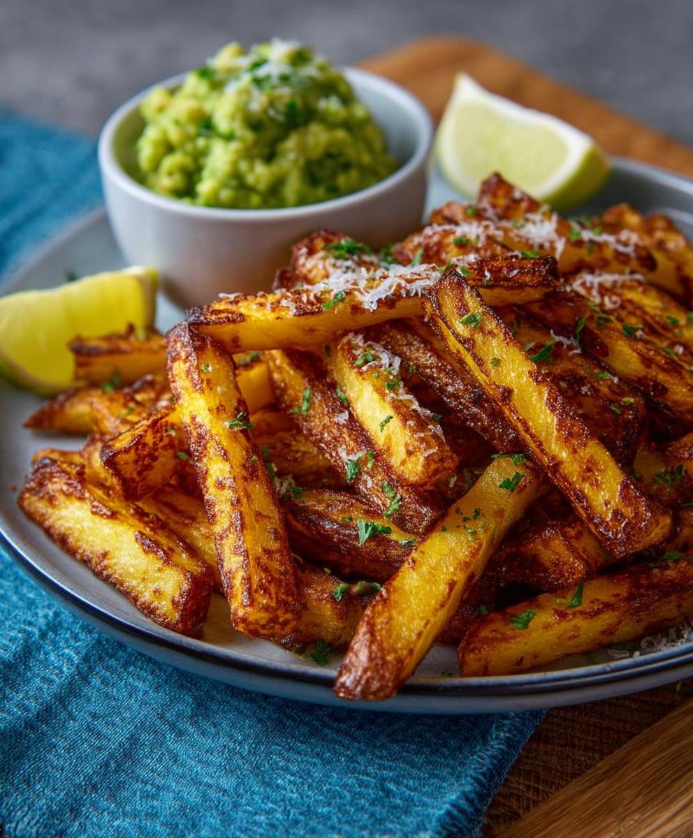 Parmesan Pommes Avocado Dip