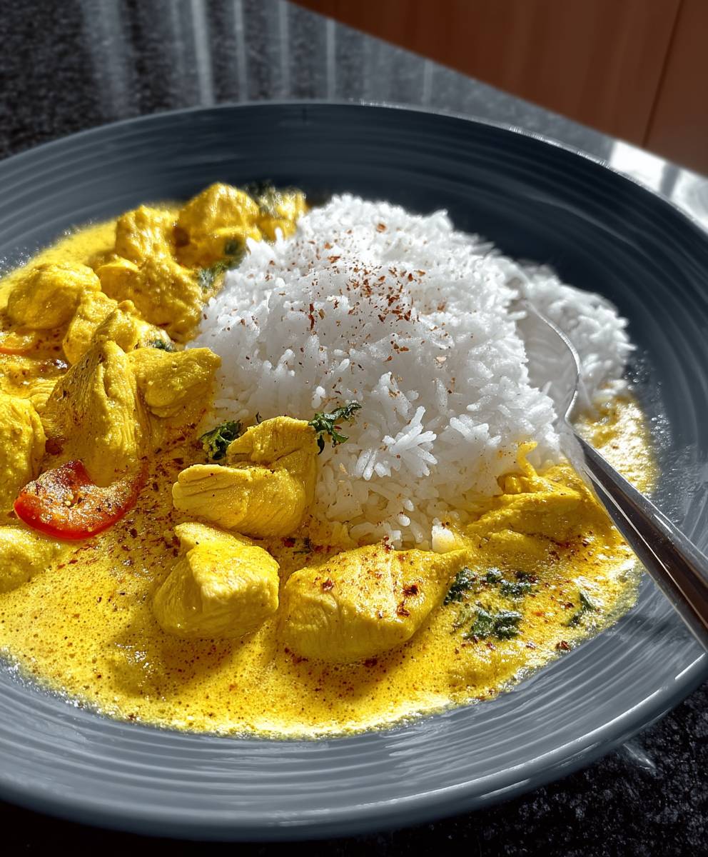 Hähnchen Curry mit Gemüse
