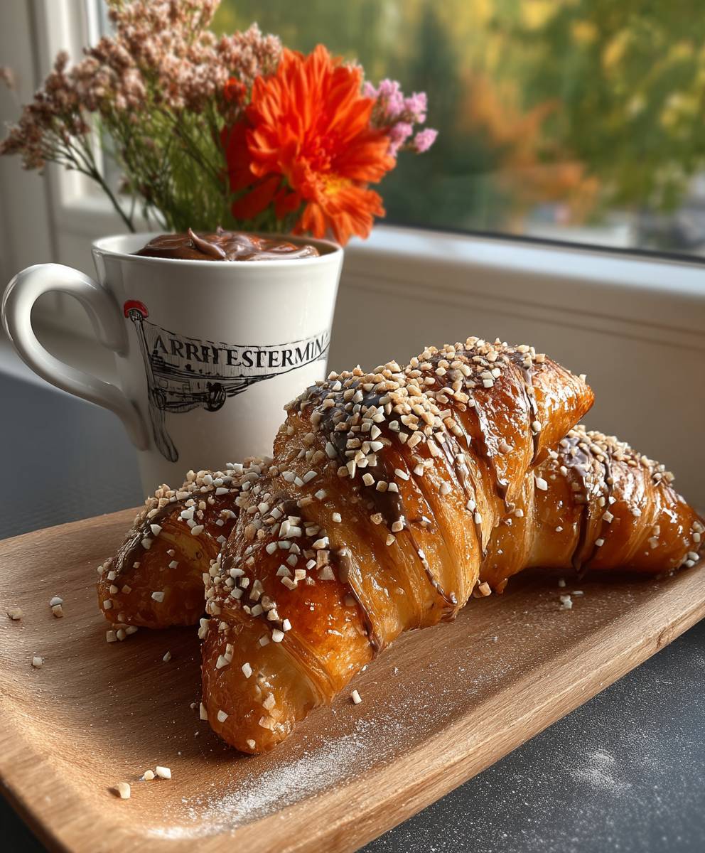 Nutella Hörnchen einfach backen