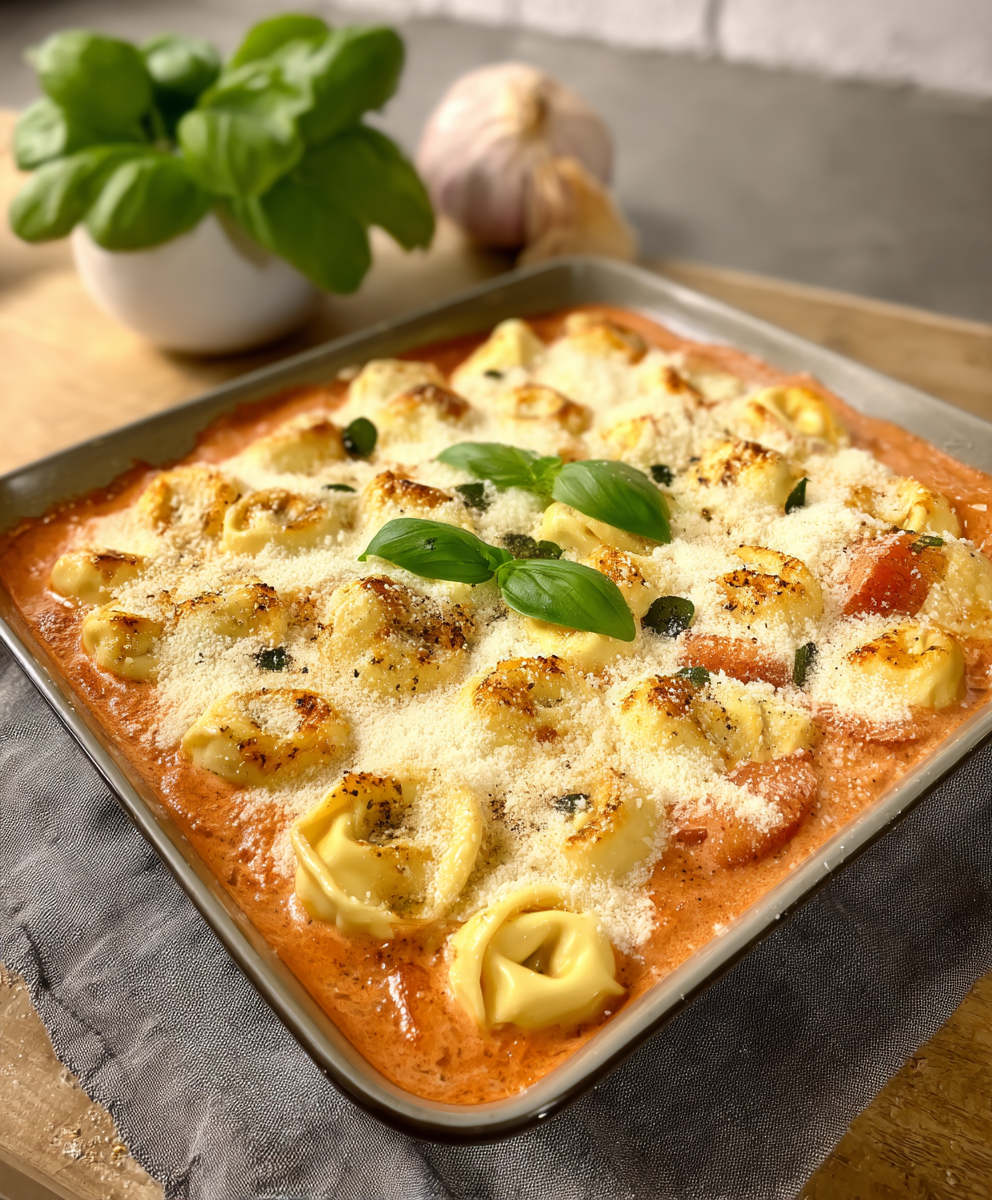Tortellini Auflauf Tomate