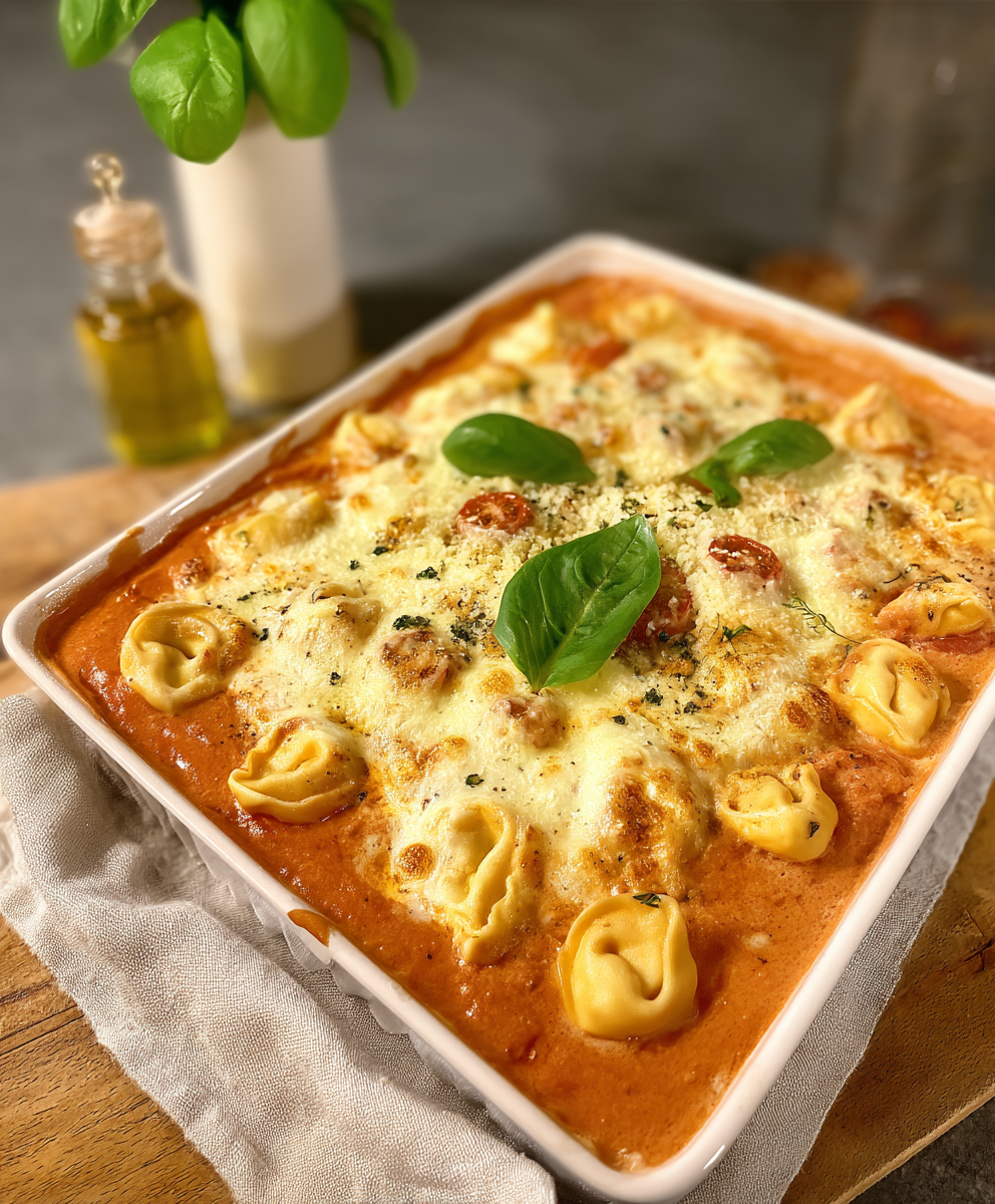 Tortellini Auflauf Tomate