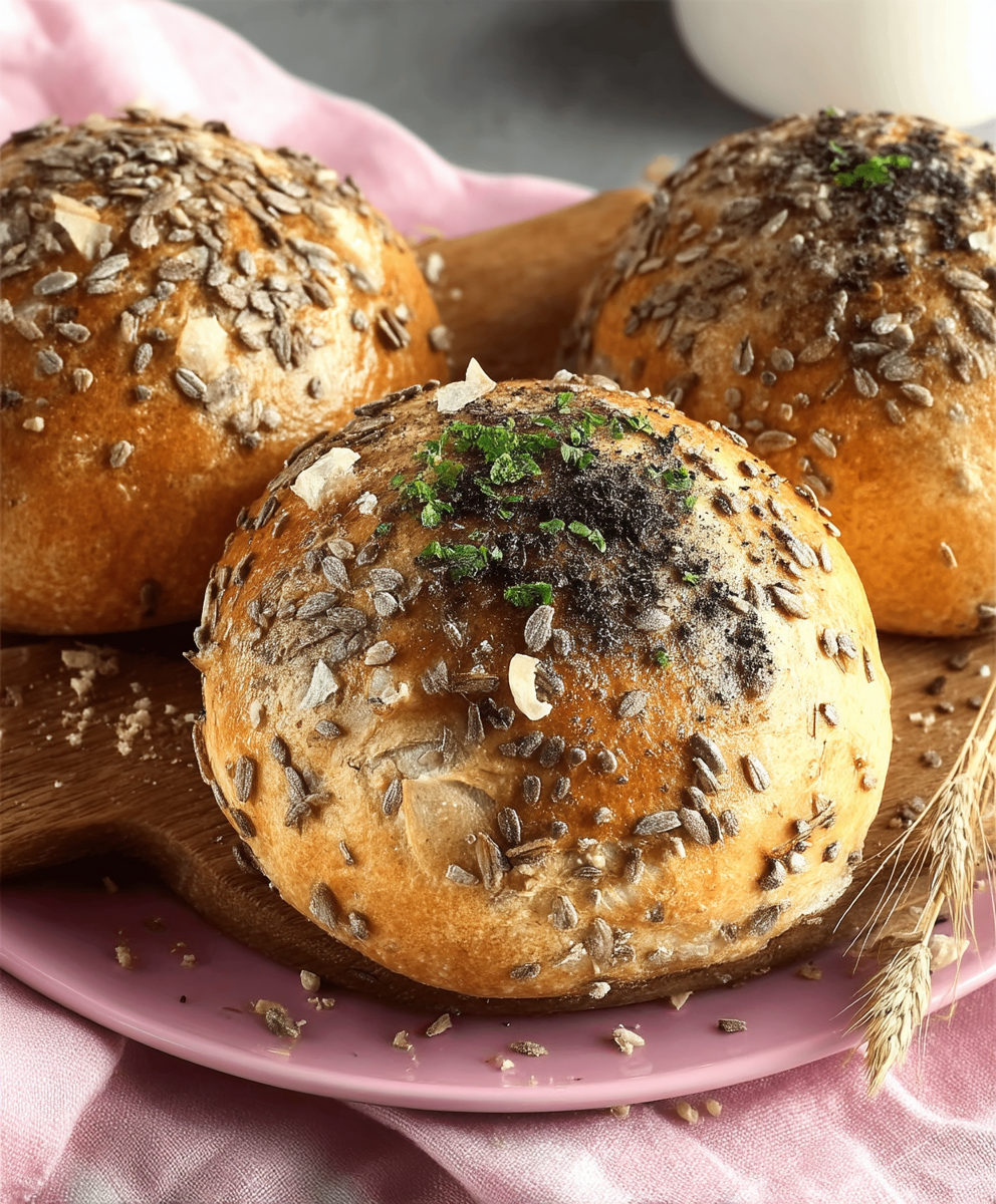Vollkorn Brötchen selber backen